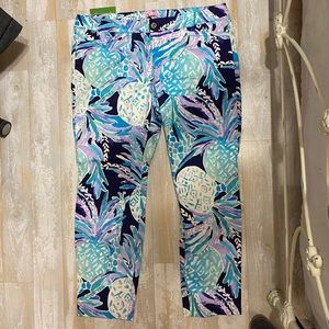 Lilly Pulitzer Alotta Colada Kelly Ankle Pants NWT